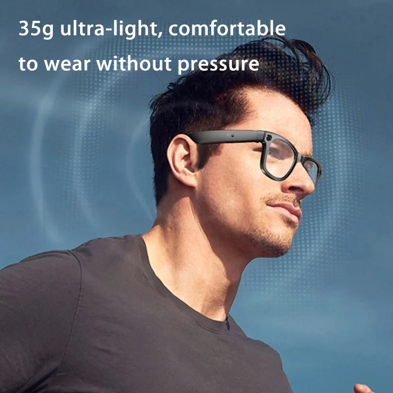Xiaomi Smart Glasses Recording Videos Ai Photo Recognition Answer Translation Large Battery Ip65 Waterproof Bluetooth Glasses